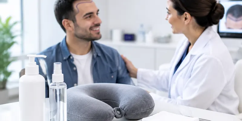 مراقبتهای بعد از کاشت مو
